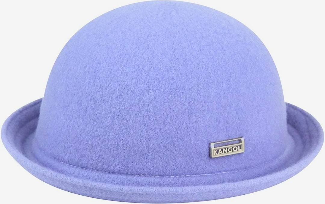 Nuevo Nuevo Sombrero Púrpura Bombin Bowler Lana Kangol Talla Mediana KO710ST