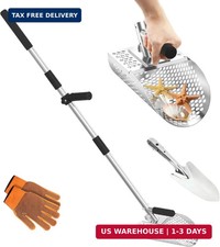 Sand Scoop for Metal Detecting, Metal Detector Sand Shovel Accessories for Beach