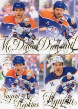 2025-26 FLEER FLAIR TEAM SET - EDMONTON OILERS McDAVID DRAISAITL HYMAN HOPKINS