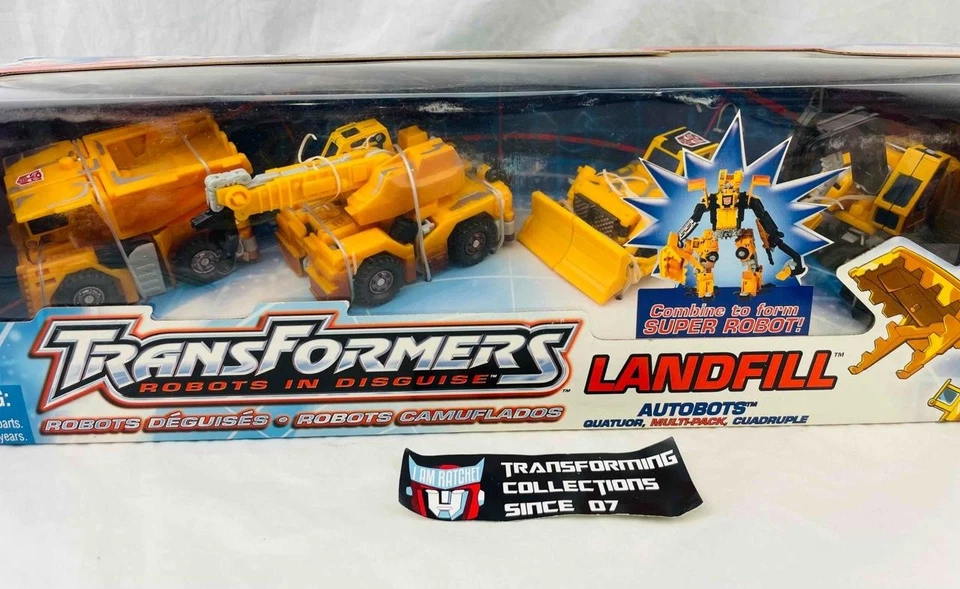 Transformers Robots in Disguise RID Autobots Landfill Gift Set MISB - Image 3 of 3