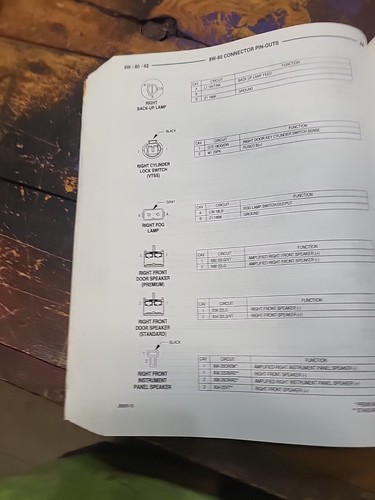 1999 SERVICE MANUAL CIRRUS, STRATUS AND BREEZE OEM MANUAL 6E B3 - Picture 8 of 17