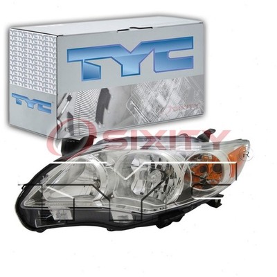 TYC Left Headlight Assembly for 2011-2013 Toyota Corolla Electrical Lighting et