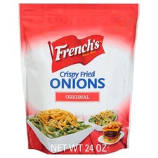 French's Original Crispy Fried Onions, 24 oz - One 24 Ounce Bag of Crunchy Fried