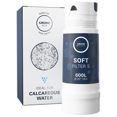 GROHE Blue S-Filterkartusche - Ersatzfilter 1 Stück (1er Pack), weiß 