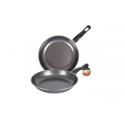 26cm Grey Non Stick Frying Pan Carbon Steel Fry Pan With Bakelite Handle