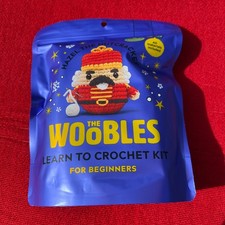 RARE - The Woobles HAZEL THE NUTCRACKER Crochet Kit CHRISTMAS LIMITED EDITION