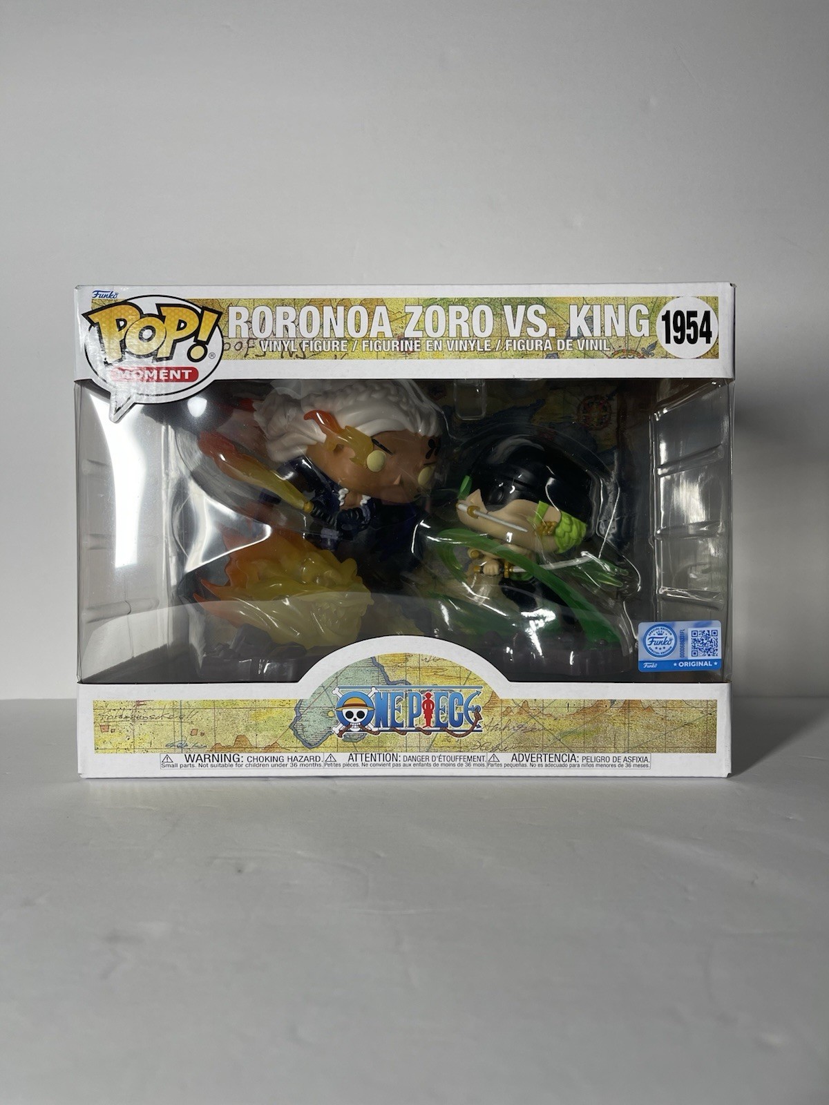 Funko Pop! One Piece-Roronoa Zoro vs King-Exclusivo de GameStop-#1954