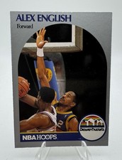 1990-91 Hoops Denver Nuggets #94 Alex English