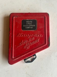 Snap On Carbide Burr Set Metal CASE ONLY