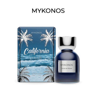 Mykonos California Club Extrait de Parfum 50ml Floral Woody Fresh Unisex Perfume