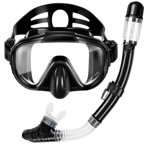 Adults Adjustable Snorkeling Set for Scuba Diving Swimming Training Kit - Picture 3 of 15