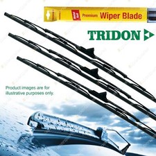 Tridon Front + Rear Complete Wiper Blade Set for Hyundai Tucson 2004-2010