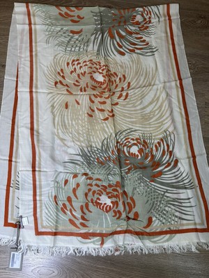 Hemisphere scarf 70% cashmere, 30%silk Sz.70#200cm