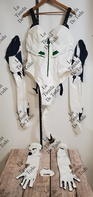 Evagelion Rei Ayanami plugsuit cat Cosplay Costume read