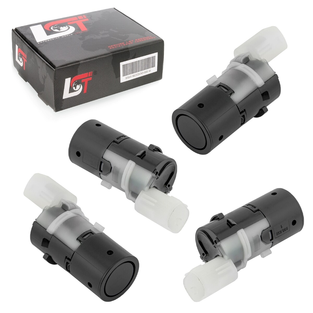 4X PDC Sensor Parking Aid Rear Bumper For BMW E46