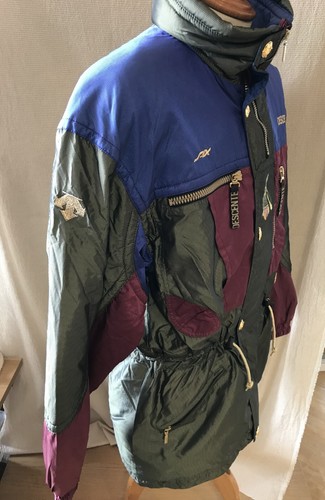 DESCENTE VINTAGE SKI WEAR CANADA OFFICIAL SKI TEAM MADE IN JAPAN! US L UK52 - Picture 3 of 11