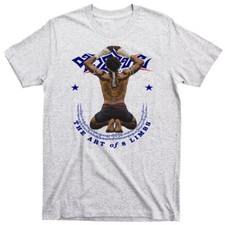 Muay Thai T-Shirt Kickbox Jiu Jitsu MMA Judo UFC Military Martial Art gray IX