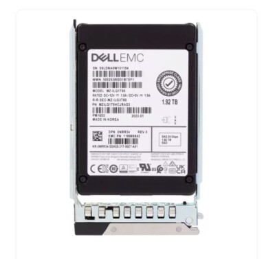 0NRR34 Dell NRR34 1.92TB SAS 24Gbps Read Intensive 1DWPD 2.5