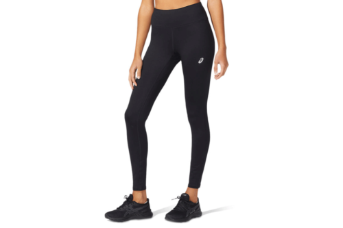 Asics Core Tight Women's Running Sport Black Compression Tights - 2012C338-001 - Picture 1 of 4