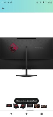 HP OMEN 25 63 5cm (25'') GAME DISPLAY 1ms 144Hz 2x HDMI / DP