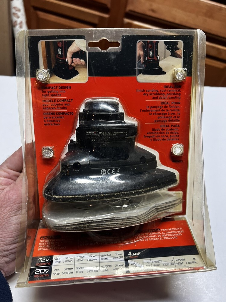 Black & Decker Matrix Quick Connect Detail Sander Multi-Tool Attachment