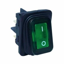 NUMATIC HENRY HOOVER JAMES HETTY GREEN ON - OFF ROCKER SWITCH ASW15