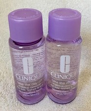 2X Clinique Take The Day Off Makeup Remover For Lid Lashes  Lips 100 ml total 