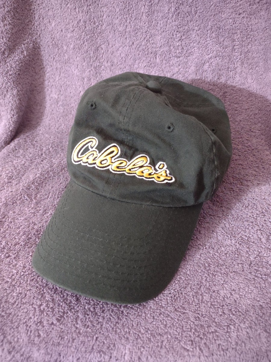 CABELA'S World's Foremost Outfitter Hat Green Strap Back Baseball