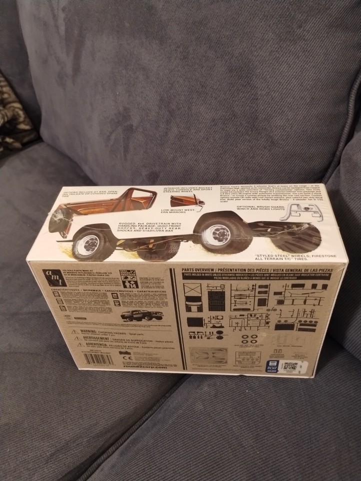 VINTAGE AMT/Round2models 1978 Ford Bronco Model Kit eBay