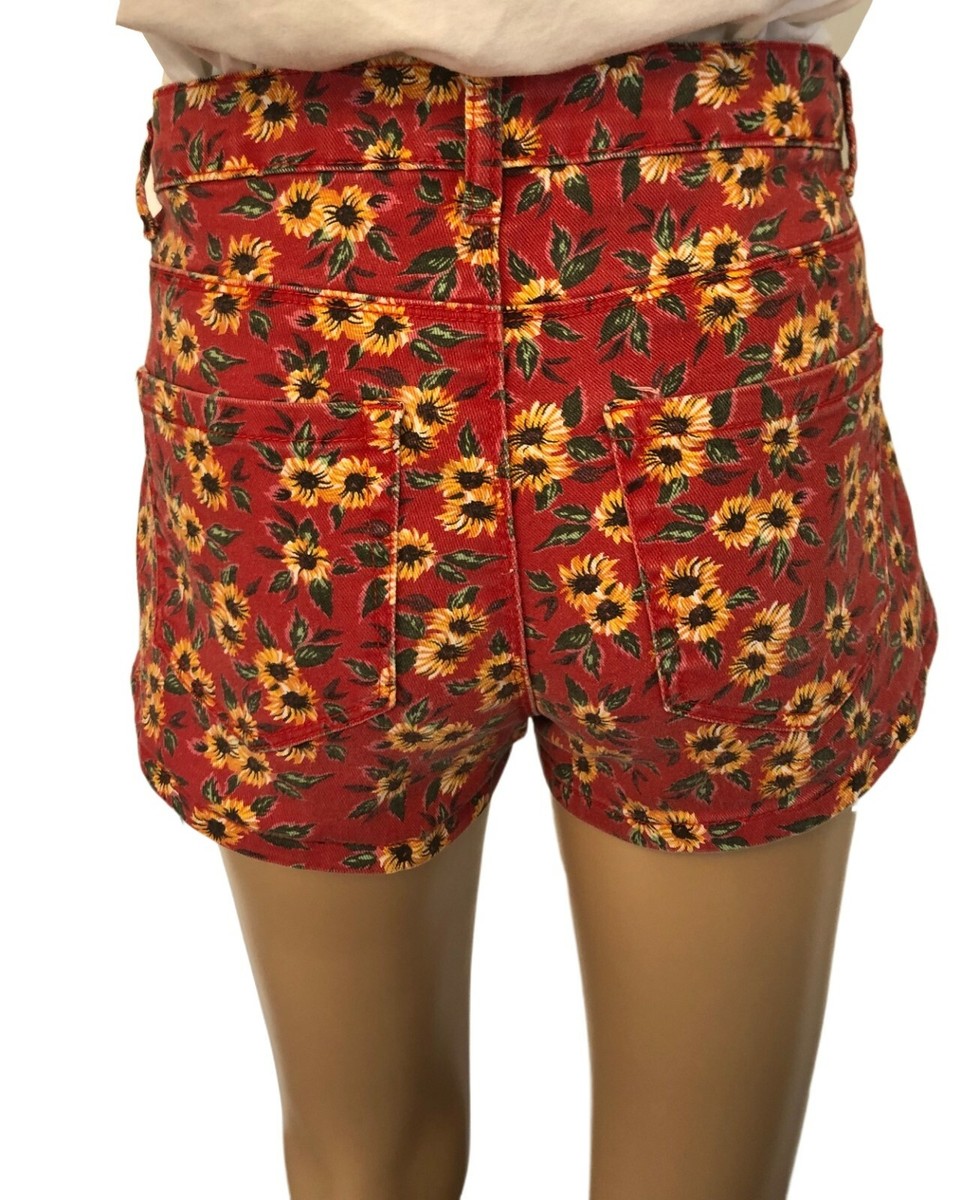 デイジー 【SALE中】❗️ FREE PEOPLE Shorts Womens 27 Blue Daisy Dukes Distressed Denim