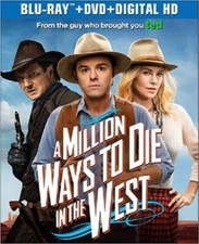 A Million Ways To Die In The West (Blu-ray/DVD, 2014 - Unrated)