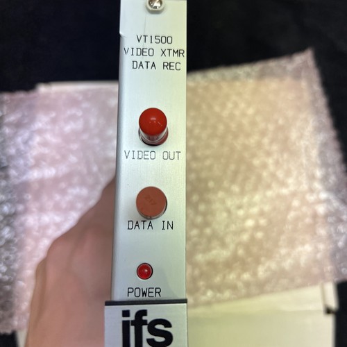 Trasmettitore dati ricevitore video IFS VR1500-R3 - 2475VR1500R3 / VR1500R3 - NUOVO! - Foto 2 di 4