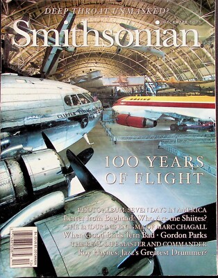Smithsonian Magazine Dec 2003 100 Years Of Flight Deep Throat Unmasked