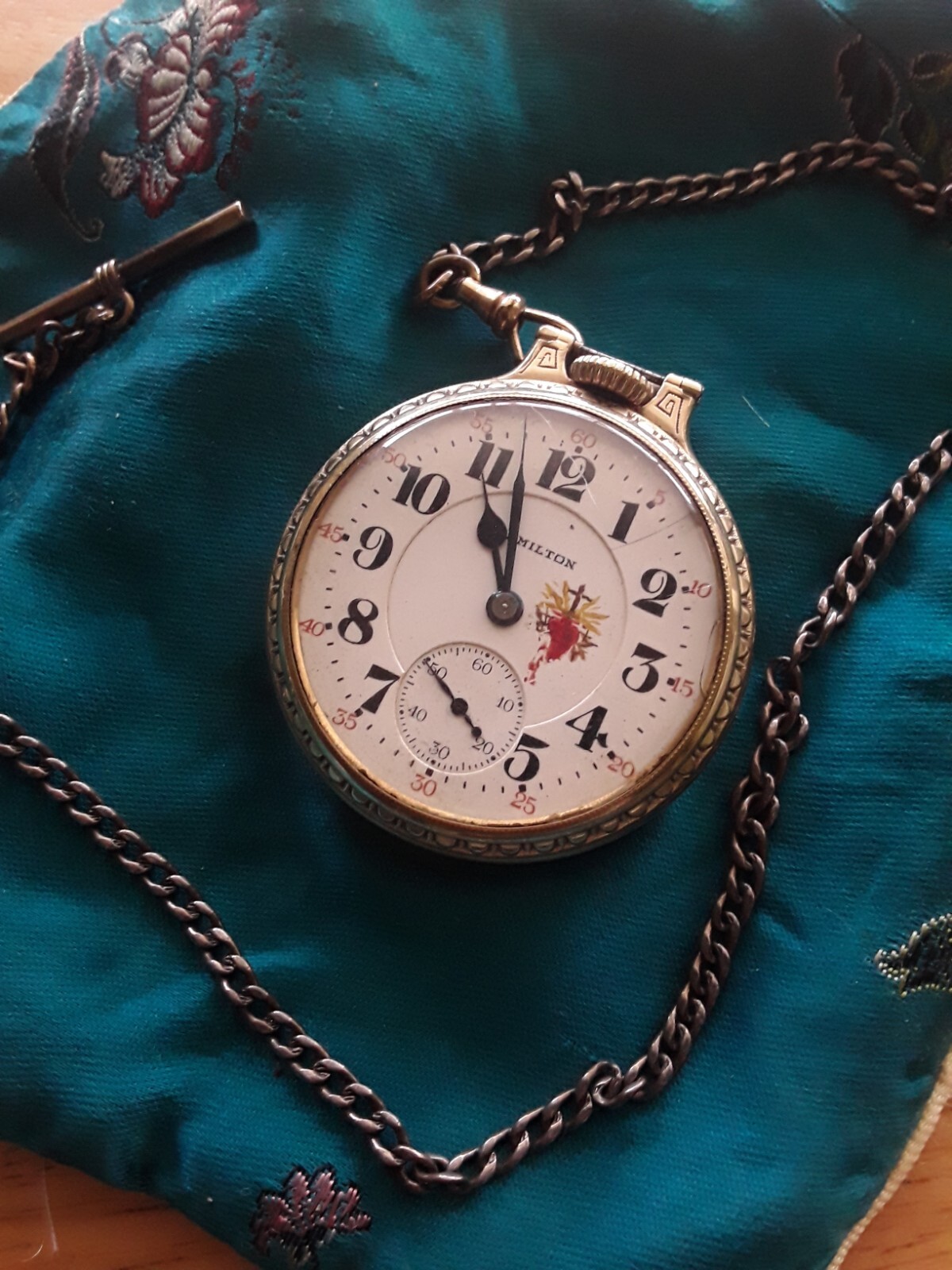 Vintage Hamilton Railroad Pocket Watch eBay