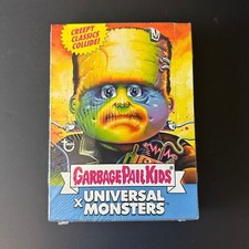 GPK X UNIVERSAL MONSTERS BLUE BOX 24CT *SEALED*  Garbage Pail Kids