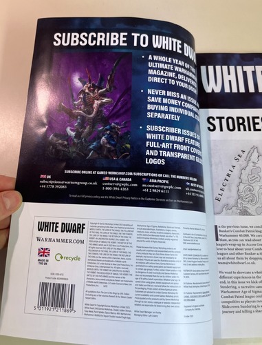 White Dwarf Magazine Issue 493 Sundered Lands and More, Warhammer 40K Fanzine - Picture 3 of 11