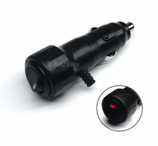 NEW 12V DC 8A Car Cigarette Lighter Socket Accessory Plug On/Off Switch LED