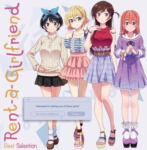 Лучшая подборка виниловых пластинок Kenichi Maeyamada Rent-a-Girlfriend - Pink LP -НОВИНКА