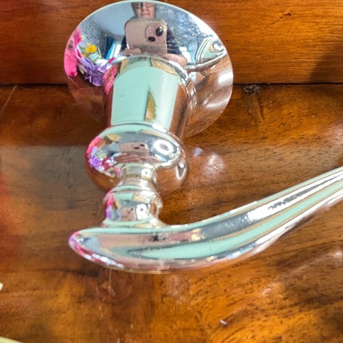Centrotavola portacandele stile vintage placcato argento 3 rami - Foto 10 di 20