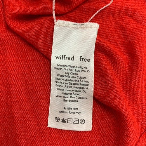 Wilfred Free Split Hem Muscle Tank Womens M Medium Racerback High Neck Crop Top - Picture 10 of 12