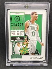 Jayson Tatum RARE ROOKIE TICKET INVESTMENT CARD PANINI CELTICS MVP MINT