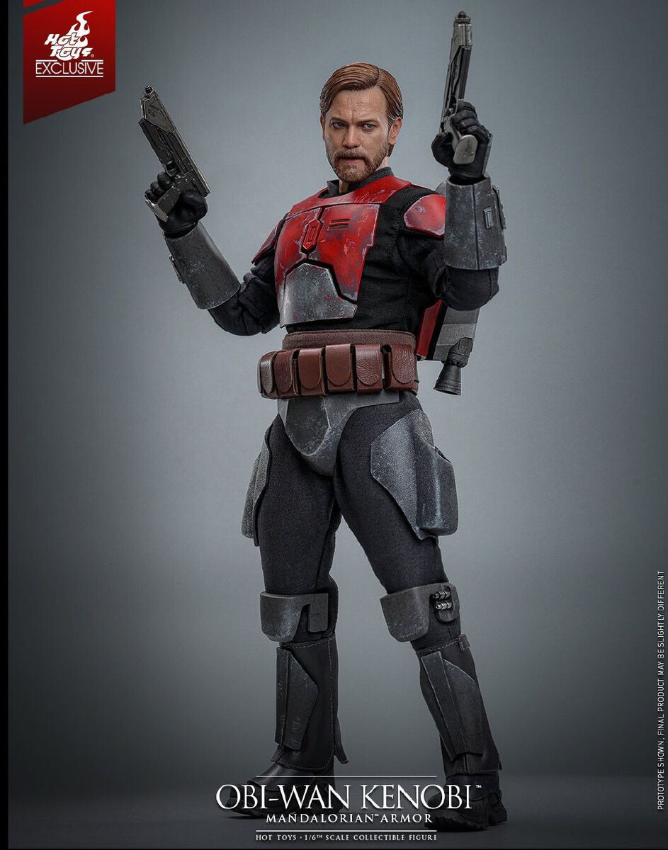 1/6 Hot Toys Star Wars TMS126 Mandalorian Armor Obi-Wan 1/6 Hot Toys Star Wars TMS126 Mandalorian Armor Obi-Wan