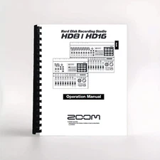 Zoom HD8 / HD16 Operation Manual