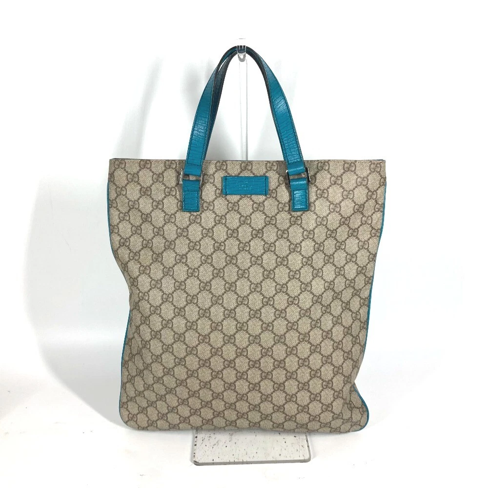 GUCCI 131258 vertical GG Supreme Bag Tote Bag Hand Bag
