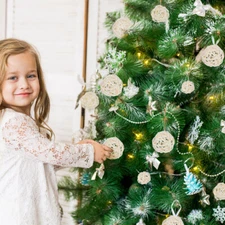 15 Pcs Rattan Ball Decoration Set Decorative Spheres Balls Colorful