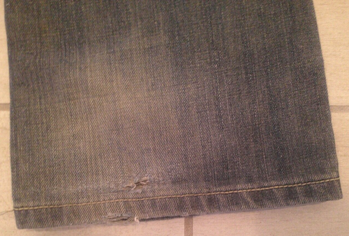 Men's! ~Division E! ~Denim Blue Jeans! Ripped! ~Distressed! ~Faded ~Size 31 X 31 - Picture 19 of 22