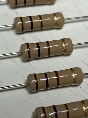 100 PCS 2W-100 OHM  5% CARBON FILM RESISTOR