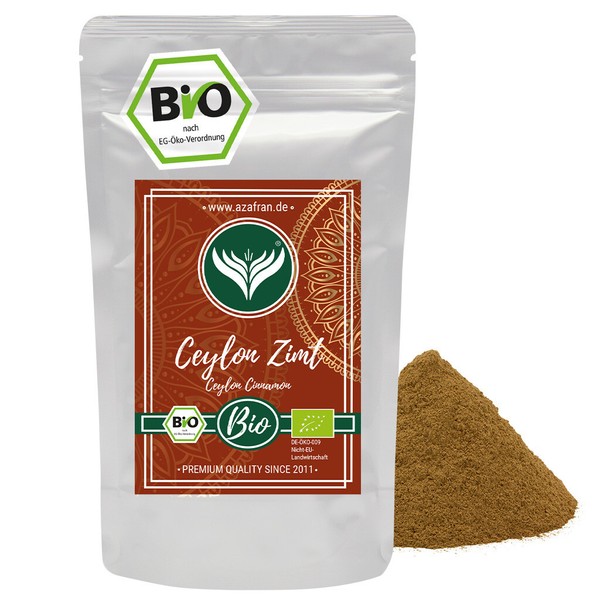 Bio-Ceylon Zimtpulver | Zimt Gemahlen (250G)-image