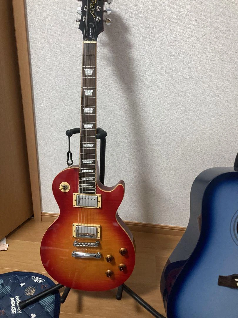 Electric Guitar Epiphone by Gibson Les Paul Standard Plus-top Pro Blood Orange