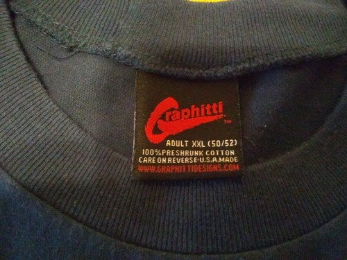 2002 Captain America Marvel XXL T-Shirt Graphitti Designs NEVER Worn Vintage WOW - Picture 3 of 7